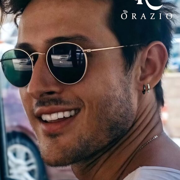 Stainless Steel Hoop Earrings 12 Pairs Multicolor Hypoallergenic Men Women - Picture 3 of 8